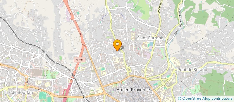 localisation de l'entreprise LES ARCHETS DE CEZANNE  AIX EN PROVENCE