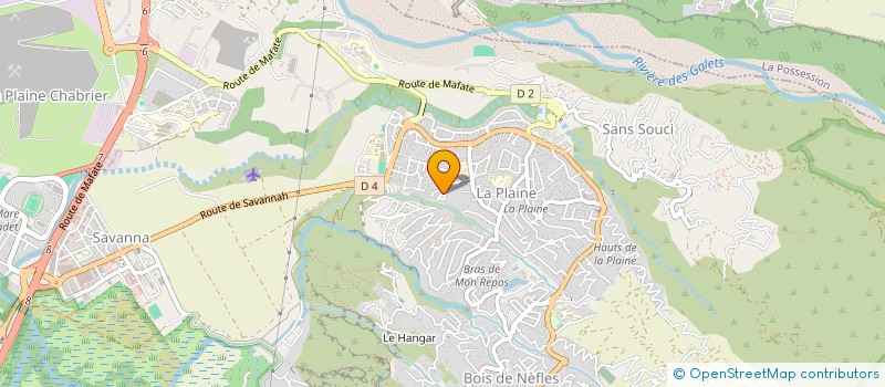 localisation de l'entreprise LES ARCHIPELS D'EBENE à SAINT-PAUL