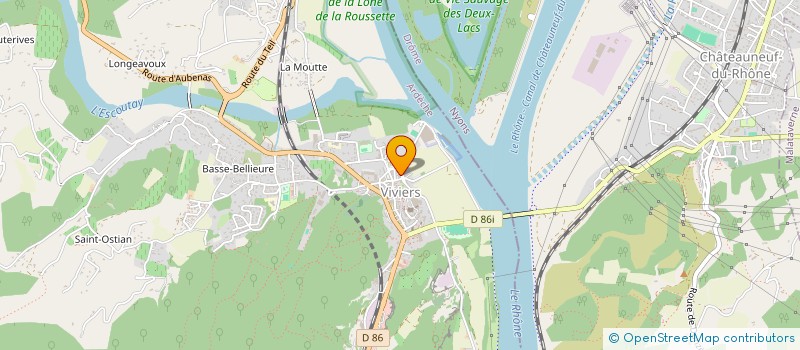 localisation de l'entreprise LES ARCHIVES  VIVIERS