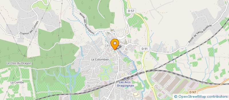 localisation de l'entreprise LES ARCS EN MOUVEMENT à LES ARCS