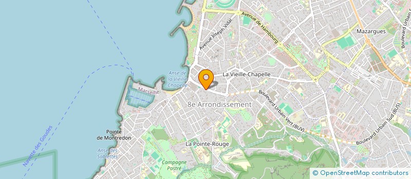 localisation de l'entreprise LES ARGONAUTES à MARSEILLE