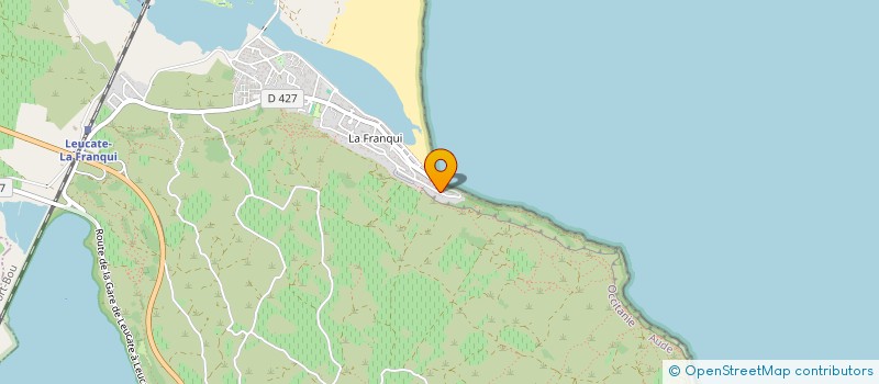 localisation de l'entreprise LES ARGONAUTES à LEUCATE