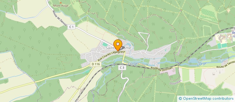 localisation de l'entreprise LES ARGONAUTES COMMUNICATION  PONTHEVRARD