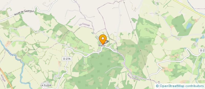 localisation de l'entreprise LES ARIEGHISTS à ARTIGAT