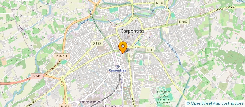 localisation de l'entreprise LES ARISTOCHATS  CARPENTRAS