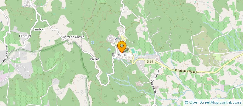 localisation de l'entreprise LES ARISTOPATES à RAMATUELLE