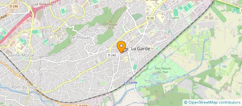 localisation de l'entreprise LES ARLEQUINES GARDEENNESJAZZ MAJORETTES à LA GARDE