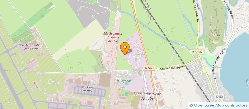 localisation de l'entreprise LES ARLEQUINS à ISTRES