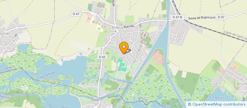 localisation de l'entreprise LES ARLEUSIENS  ARLEUX