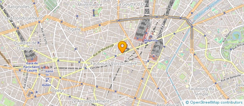 localisation de l'entreprise LES ARMATEURS à PARIS