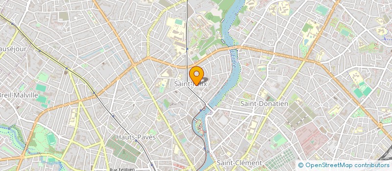 localisation de l'entreprise LES ARPENTIS à NANTES