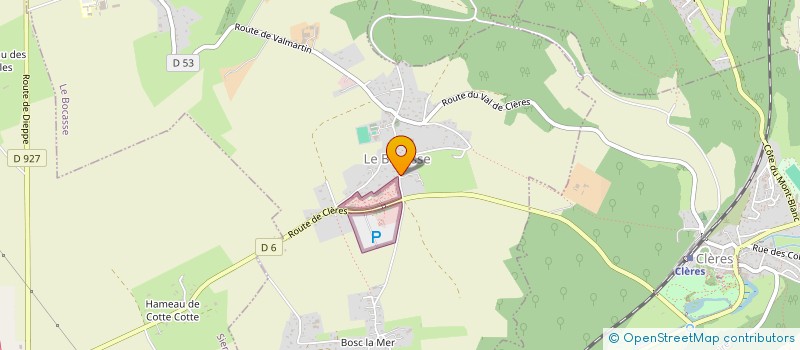 localisation de l'entreprise LES ARPENTS DE LISSE  LE BOCASSE