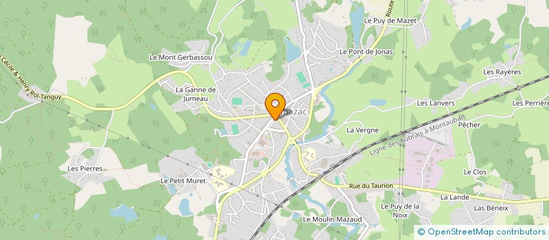 localisation de l'entreprise LES ARRACHEURS DE DENTS à AMBAZAC