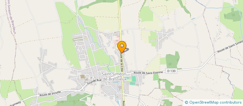 localisation de l'entreprise LES ARSOUILLES  SAINT-SIMEON-DE-BRESSIEUX