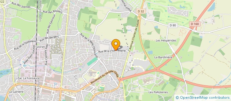 localisation de l'entreprise LES ARTILLEURS DE VENDEE à LES SABLES D'OLONNE