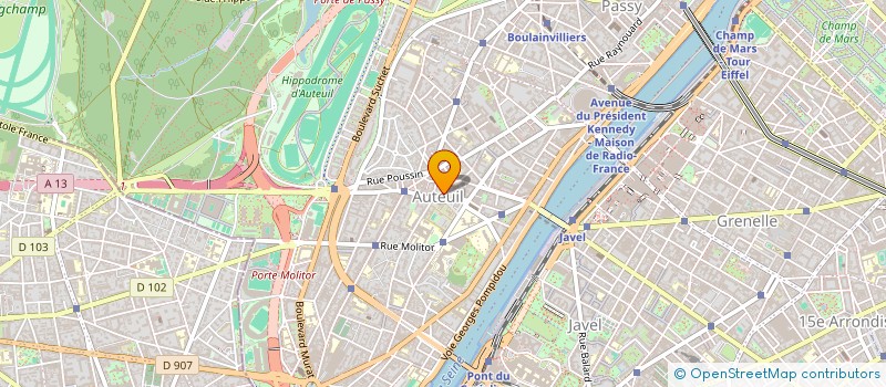 localisation de l'entreprise LES ARTISANS D'ALESIA à PARIS