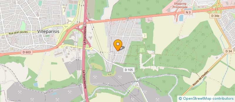 localisation de l'entreprise LES ARTISANS DE CLAYE  CLAYE-SOUILLY