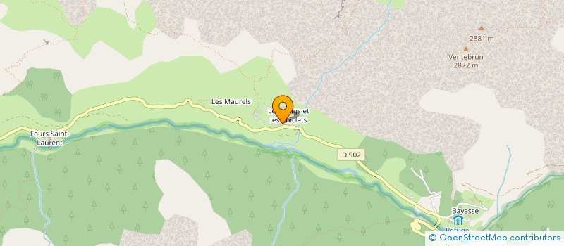 localisation de l'entreprise LES ARTISANS DE L'UBAYE à FAUCON-DE-BARCELONNETTE
