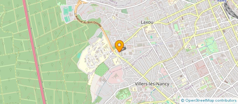 localisation de l'entreprise LES ARTISANS DE LA FOLIE  LAXOU