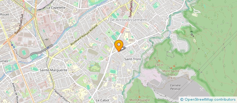 localisation de l'entreprise LES ARTISANS DE LA FONTAINE à MARSEILLE