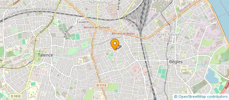 localisation de l'entreprise LES ARTISANS DE LA RECUP', DE LA TRANSFORMATION ET DES ARTS PARTAGES à BEGLES
