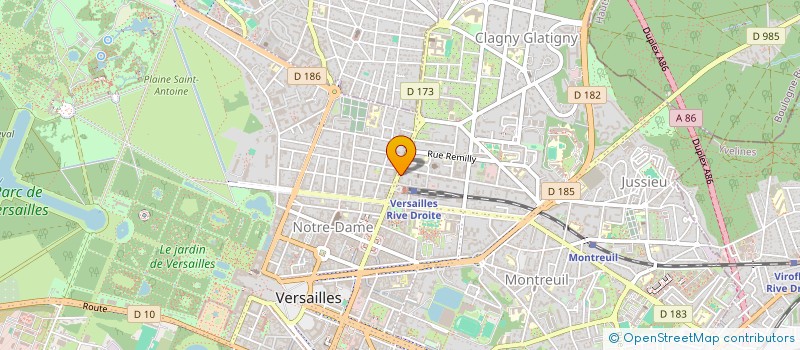 localisation de l'entreprise LES ARTISANS DE LA TRANSITION ENERGETIQUE à VERSAILLES