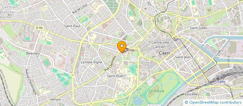 localisation de l'entreprise LES ARTISANS DE PAIX à CAEN