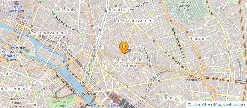 localisation de l'entreprise LES ARTISANS DE PEKIN à PARIS