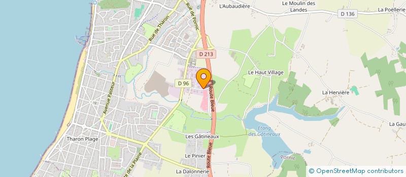 localisation de l'entreprise LES ARTISANS DU GOUT à SAINT-MICHEL-CHEF-CHEF