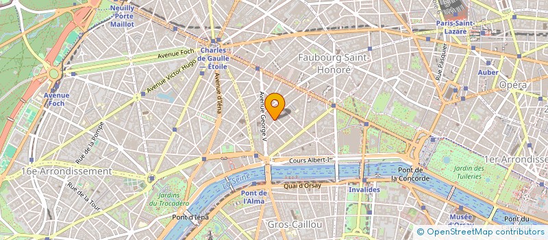 localisation de l'entreprise LES ARTISANS DU PATRIMOINE  PARIS