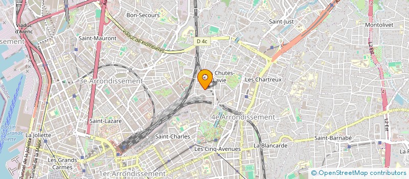 localisation de l'entreprise LES ARTISANS FRANCAIS à MARSEILLE