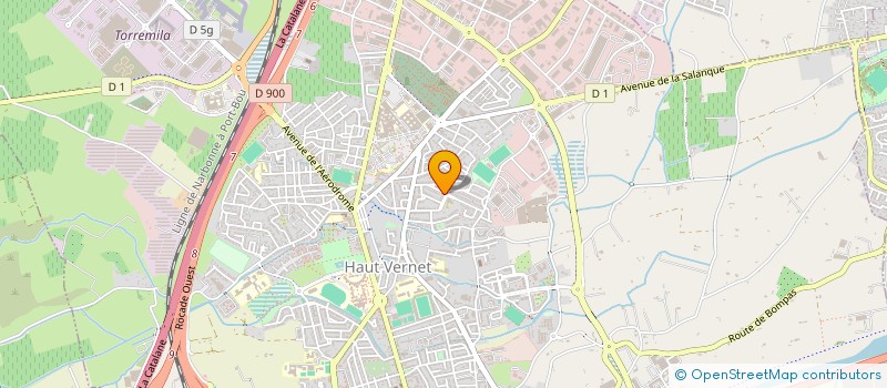 localisation de l'entreprise LES ARTISANS REUNIS à PERPIGNAN