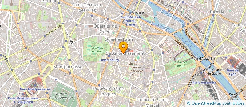 localisation de l'entreprise LES ARTISANS REUNIS LAR  PARIS