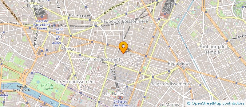 localisation de l'entreprise LES ARTISANS SERRURIERS à PARIS