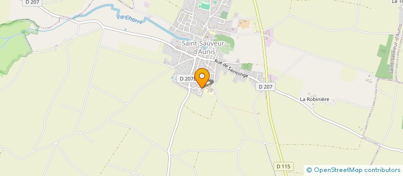 localisation de l'entreprise LES ARTISCTICS  SAINT-SAUVEUR-D'AUNIS