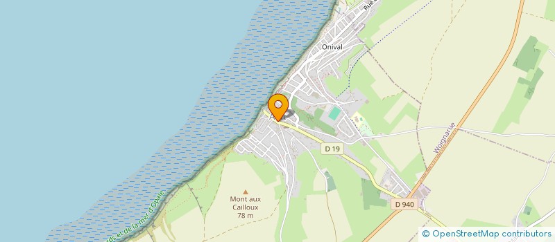 localisation de l'entreprise LES ARTISTES AMATEURS PICARDS  AULT