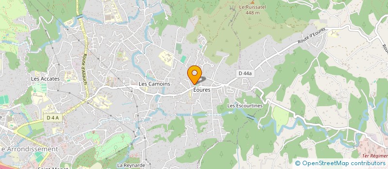 localisation de l'entreprise LES ARTISTES D'EOURES à MARSEILLE