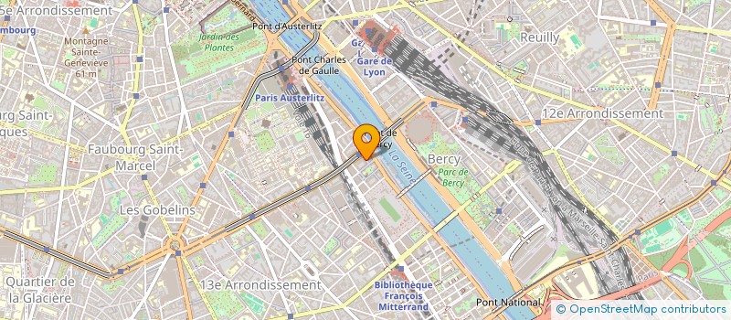 localisation de l'entreprise LES ARTISTES DE L'OPERA HORS LES MURS  PARIS