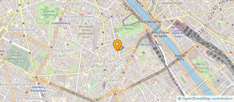 localisation de l'entreprise LES ARTISTES EN EVEIL  PARIS