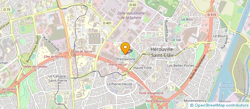 localisation de l'entreprise LES ARTISTOCHATS à HEROUVILLE-SAINT-CLAIR