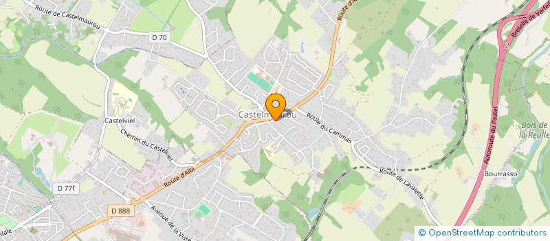 localisation de l'entreprise LES ARTPENTEURS à CASTELMAUROU