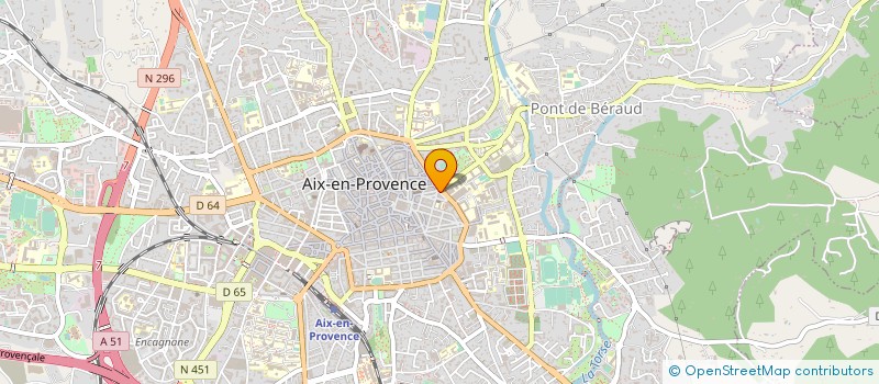 localisation de l'entreprise LES ARTS à AIX-EN-PROVENCE