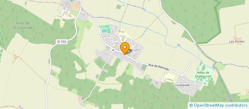 localisation de l'entreprise LES ARTS à CHAMPCUEIL