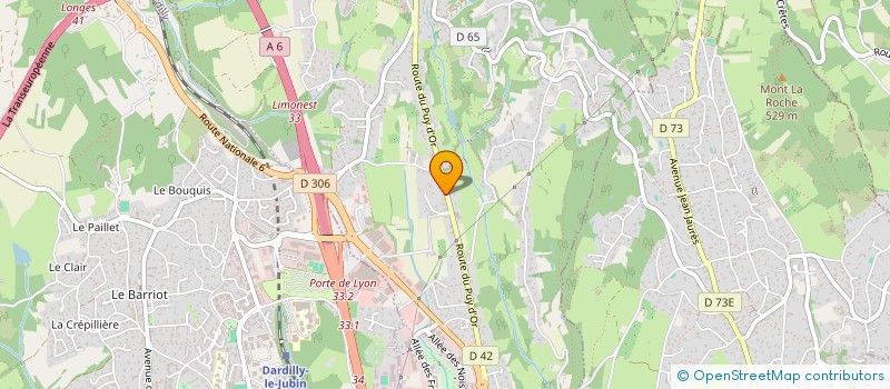 localisation de l'entreprise LES ARTS  LIMONEST