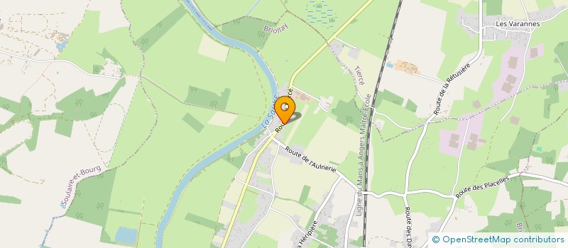 localisation de l'entreprise LES ARTS COCOTTES  BRIOLLAY