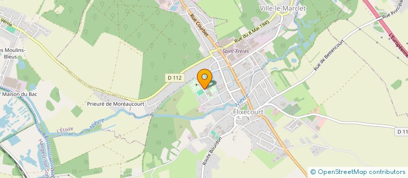 localisation de l'entreprise LES ARTS DE LA GRIMPE à FLIXECOURT
