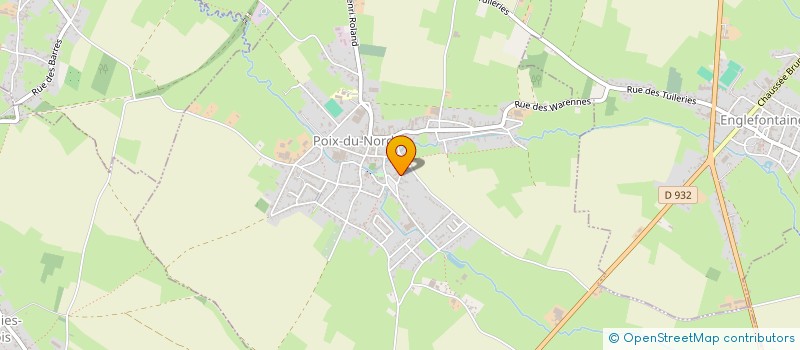 localisation de l'entreprise LES ARTS DE LA PEUR  POIX-DU-NORD