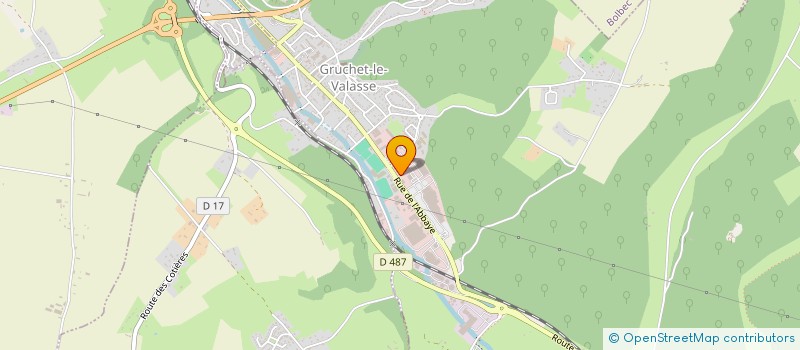 localisation de l'entreprise LES ARTS DE LA TABLE à GRUCHET-LE-VALASSE