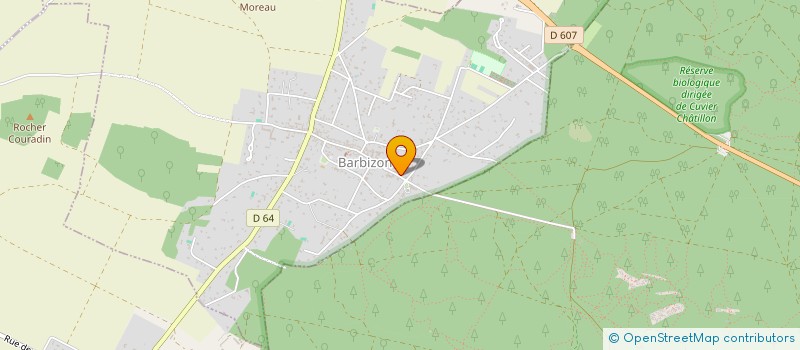 localisation de l'entreprise LES ARTS DE LA TABLE à BARBIZON