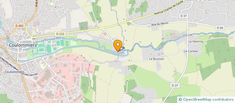 localisation de l'entreprise LES ARTS DES PRES à COULOMMIERS